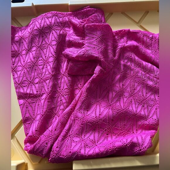 Kidpik Pink Lace Dress with attached lining - Picture 8 of 10